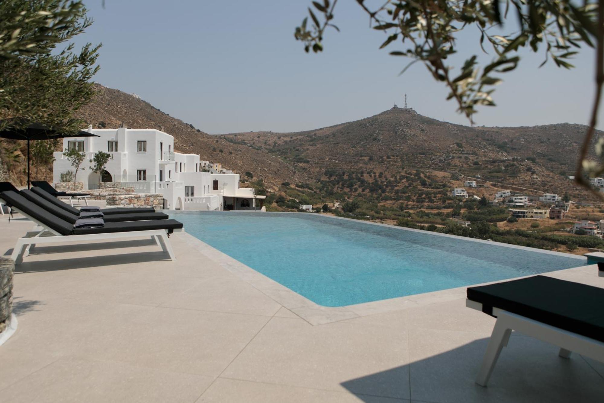 Wow Panoramic View Deluxe Villas Agkidia Room photo